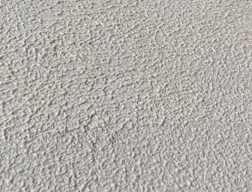 Sand swirl texture — fine even spatter, applied and photographed at the Asra works